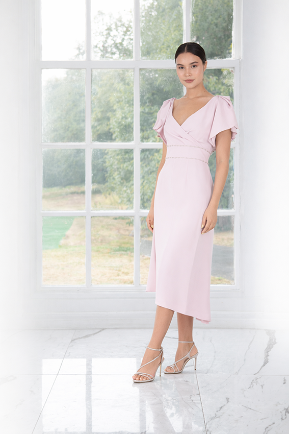 Lizabella 2344 Pink Blush A Line Dress