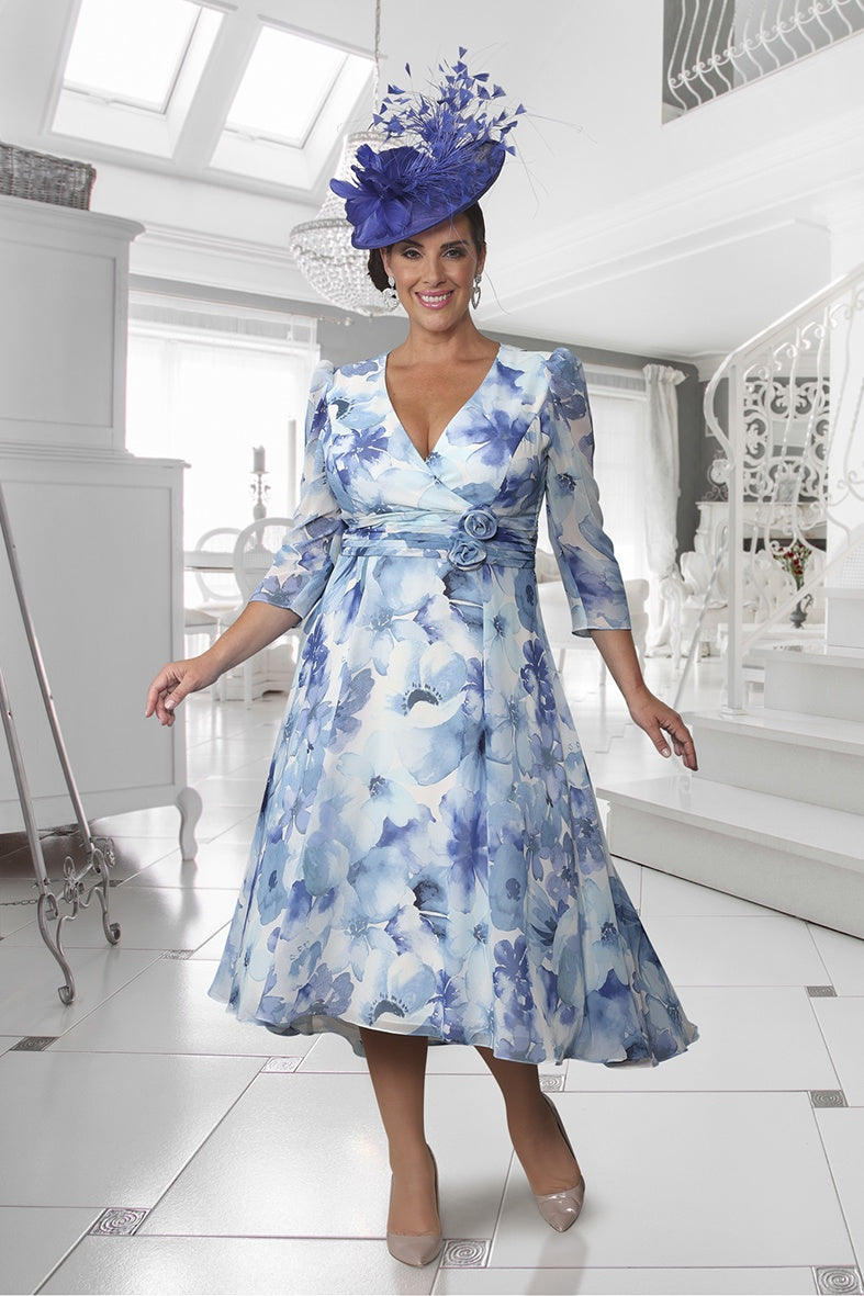 Dressed Up 650 Blue Azure Mother Of The Bride Dress
