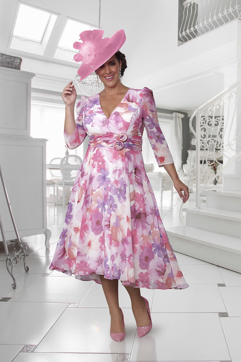 Dressed Up 650 Fuchsia Plus Size Mother Of The Bride Dress