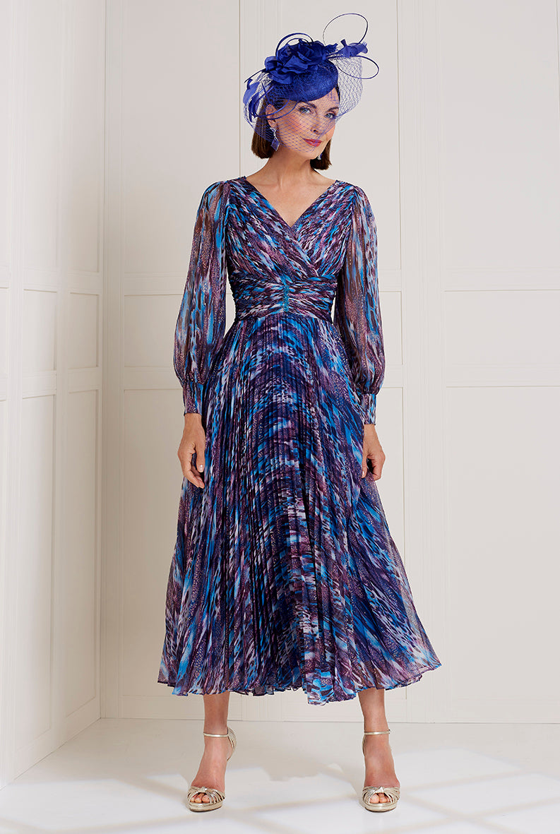 John Charles 80002 Dusk A Line mother of the bride dress