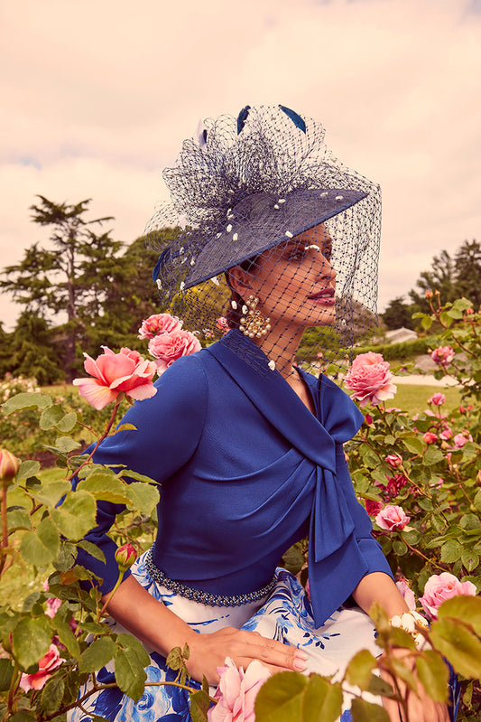 Veni Infantino 992243 Navy A Line Mother Of The Bride Dress