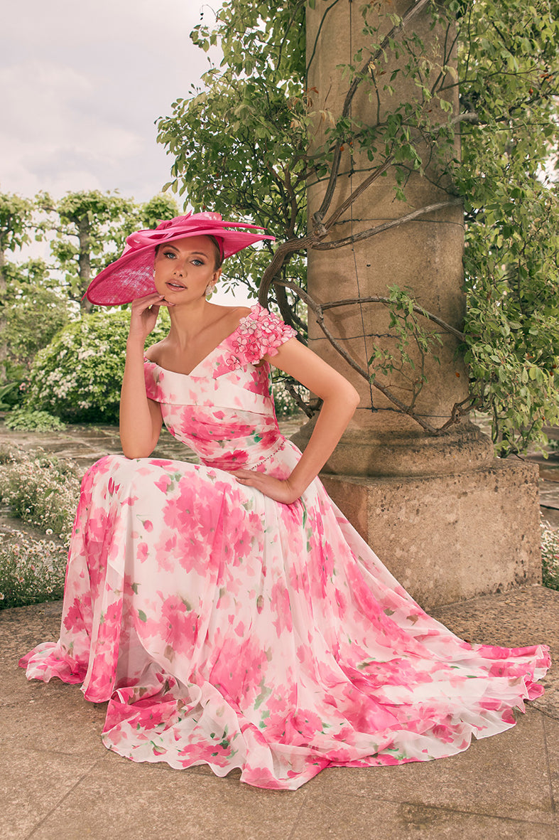 Veni Infantino 992776 Cherry Blossom A Line mother of the bride dress