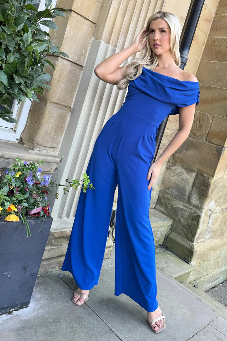 Introducing the ATOM LABEL Venice Jumpsuit in striking cobalt.