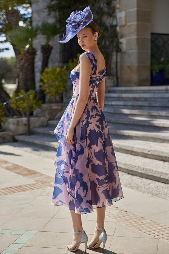 couture club 9g2c6 pink and blue a line mother of the bride dress