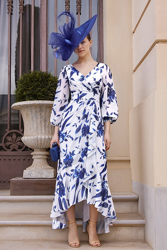 Couture Club 1G1C4 Royal Ivory A Line Dress