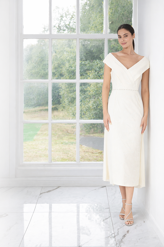 Lizabella 2351 Vanilla Dress