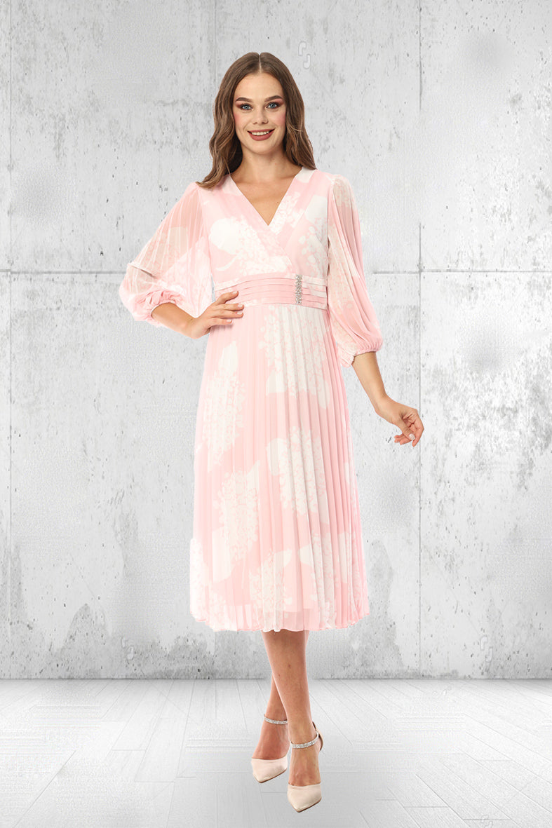 Lizabella 2845 Blush A Line Dress – The Rose Wardrobe