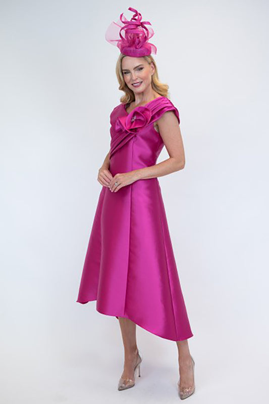 Cassandra Aya Pink A Line Dress