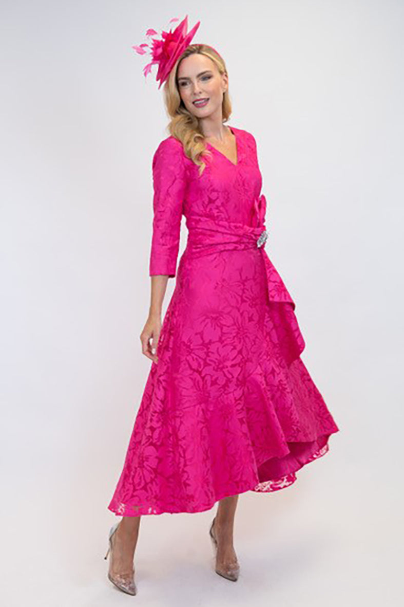 Cassandra Cal 9762 Cerise Dress A Line Dress