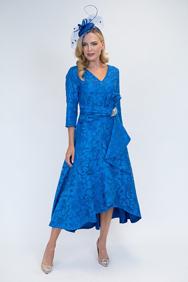 Royal blue a line dress sale