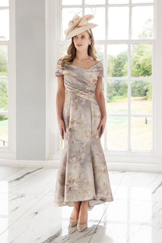 Irresistible 8801-gold dress  for the mother of the bride