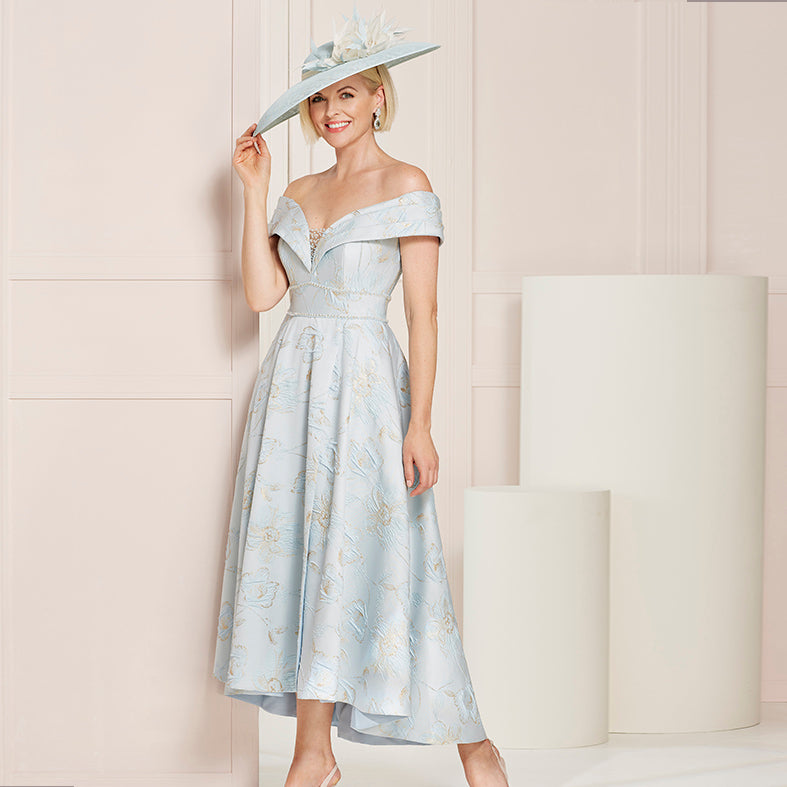 John Charles 29139 Seamist A mother of the bride a Line Dress