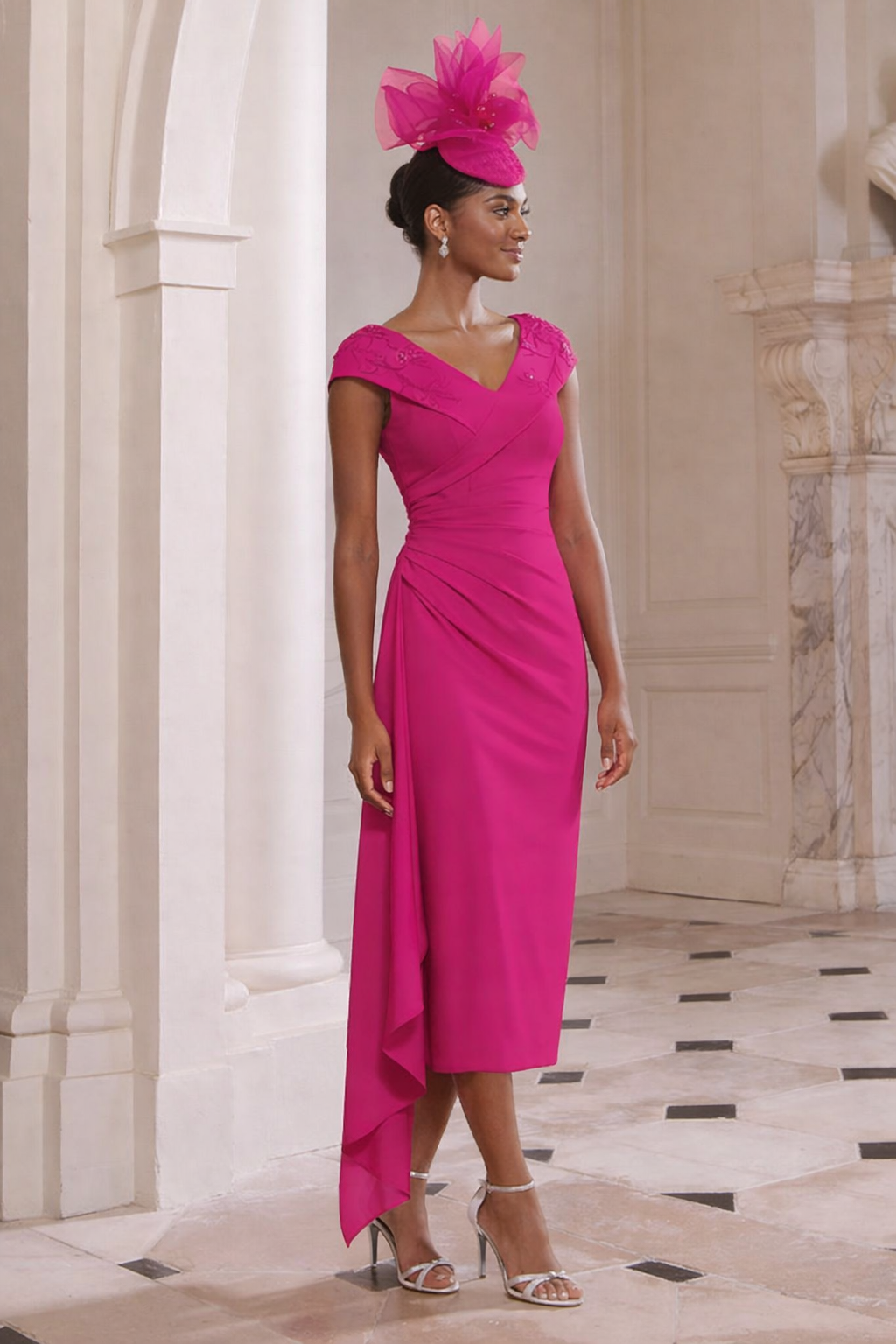 John Charles 29359 ruby dress  for the mother of the bride