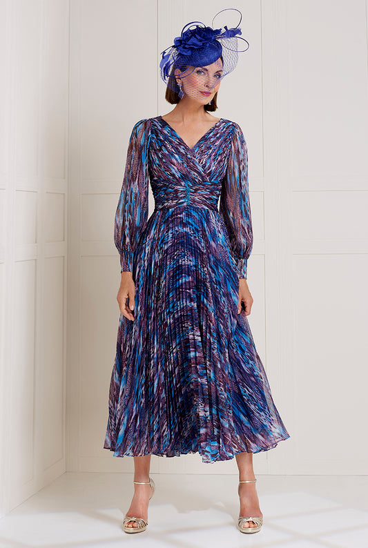 John Charles 80002 Dusk A Line mother of the bride dress
