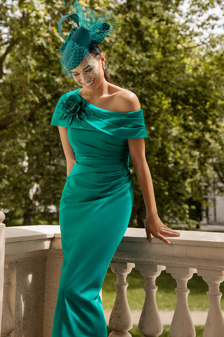 John Charles 29156 Peacock mother of the bride Dress
