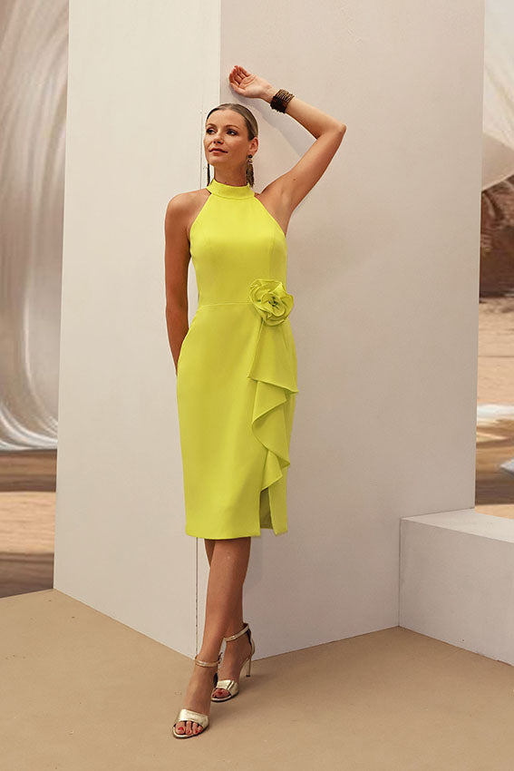 Linea Raffaelli 330 Yellow Dress