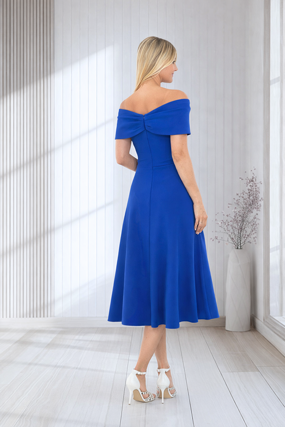 Lizabella 2095 Royal Blue A Line Dress