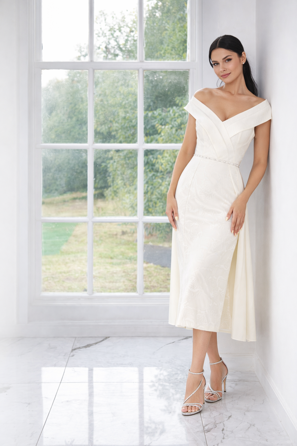 Lizabella 2351 Vanilla mother of the bride dress