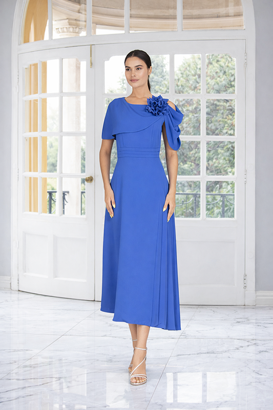 Lizabella 2394 Sapphire A Line Dress