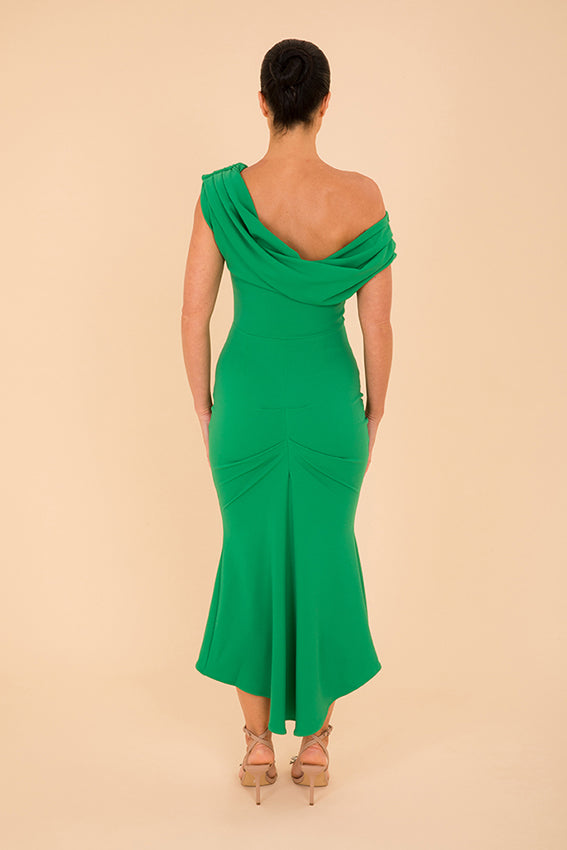 Atom Label Mercury Emerald Dress