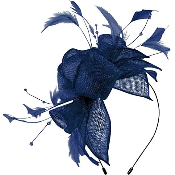 Navy Blue Max and Ellie hat for the mother of the bride