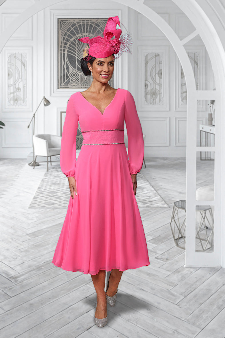 Veromia Occasions 0986 Fuchsia Dress