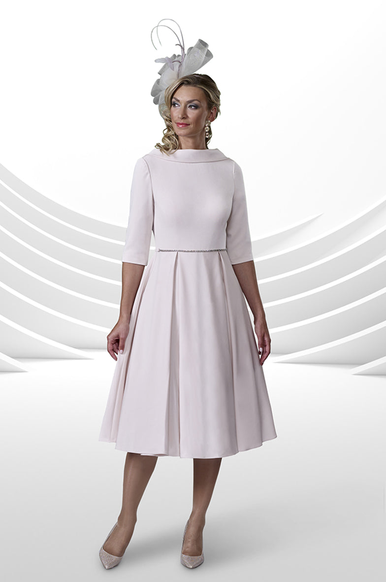 Veromia Occasions 8136 Almond A Line Dress
