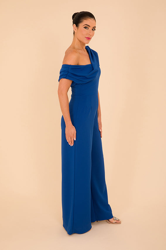 Atom Label Venice Cobalt Jumpsuit