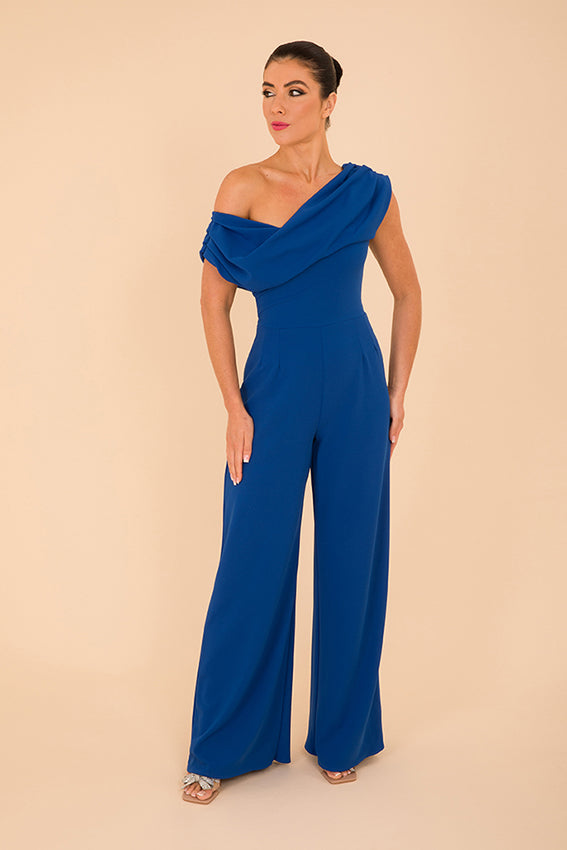 Atom Label Venice Cobalt Jumpsuit