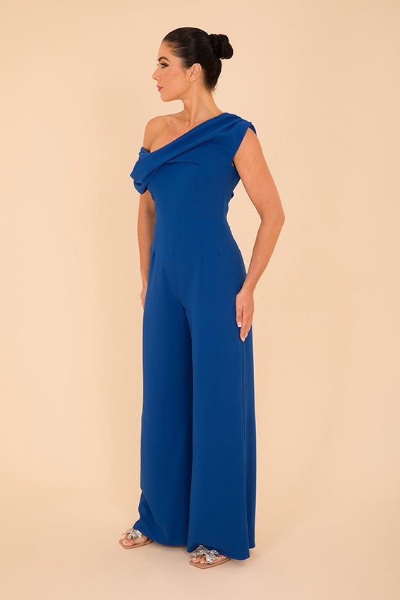 Atom Label Venice Cobalt Jumpsuit