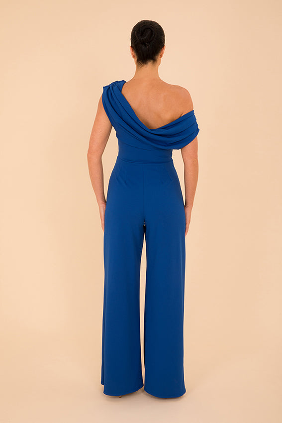 Atom Label Venice Cobalt Jumpsuit