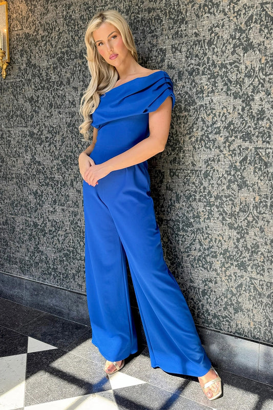 Introducing the ATOM LABEL Venice Jumpsuit in striking cobalt.