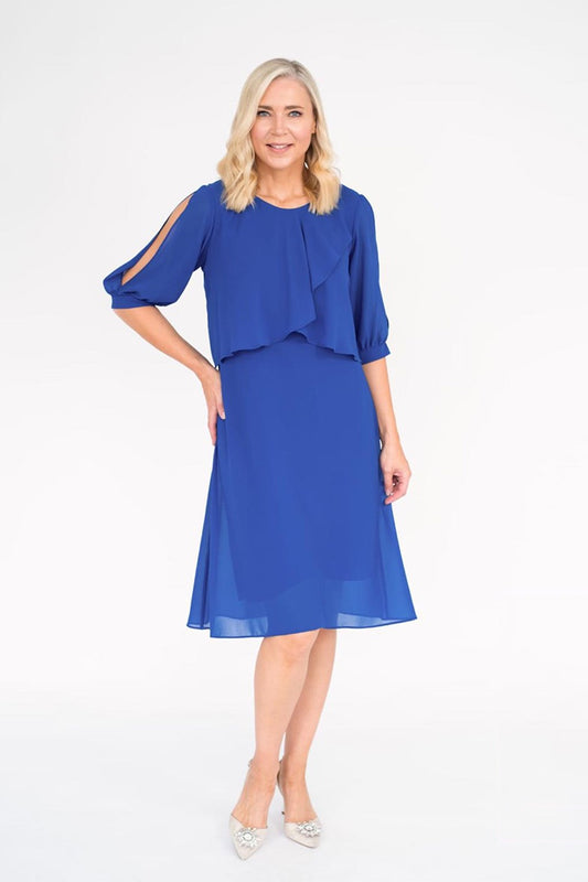 Avalon Gene Royal Blue A Line Dress