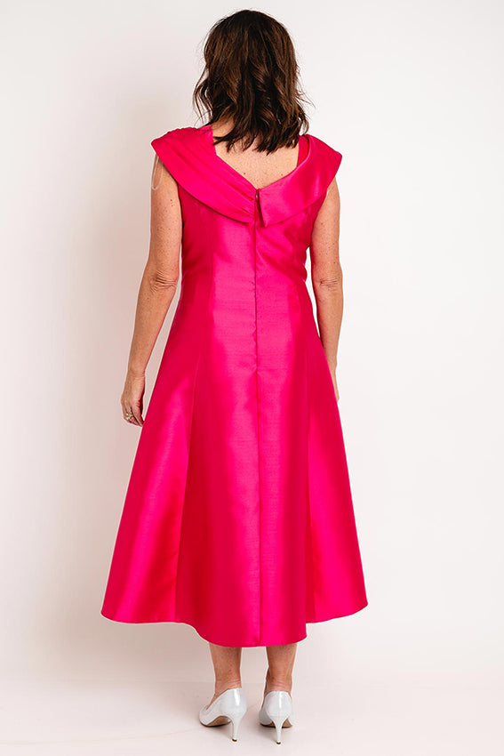 Cassandra Aya Pink A Line  mother of the bride Dress