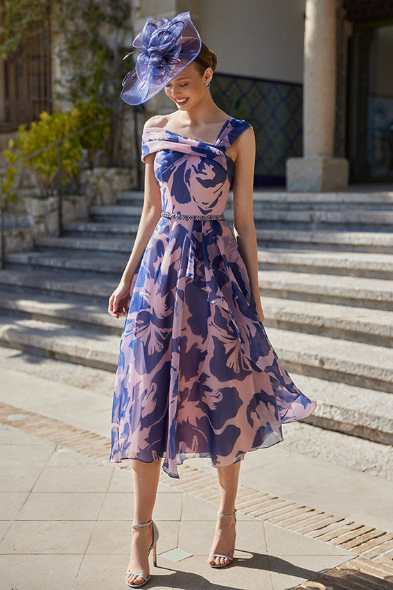 couture club 9g2c6 pink and blue a line  mother of the bride dress