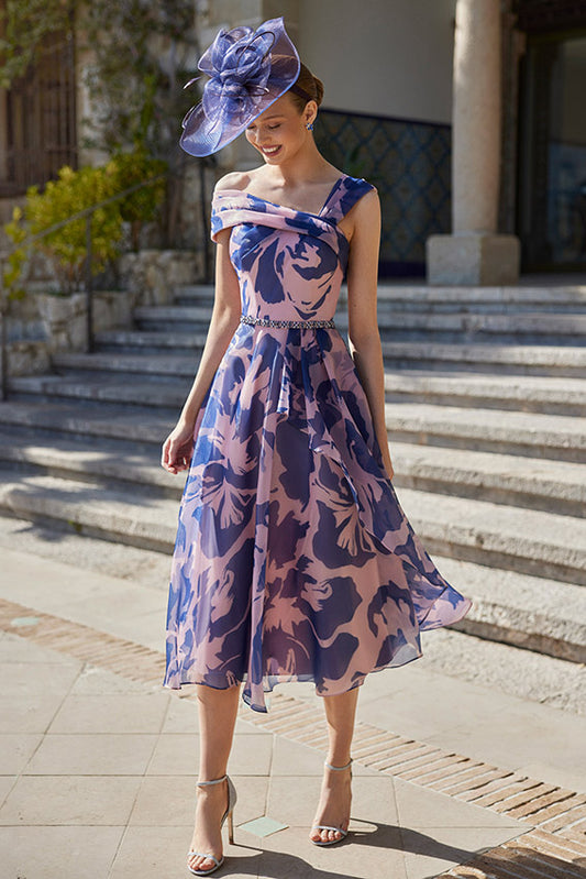 couture club 9g2c6 pink and blue a line  mother of the bride dress