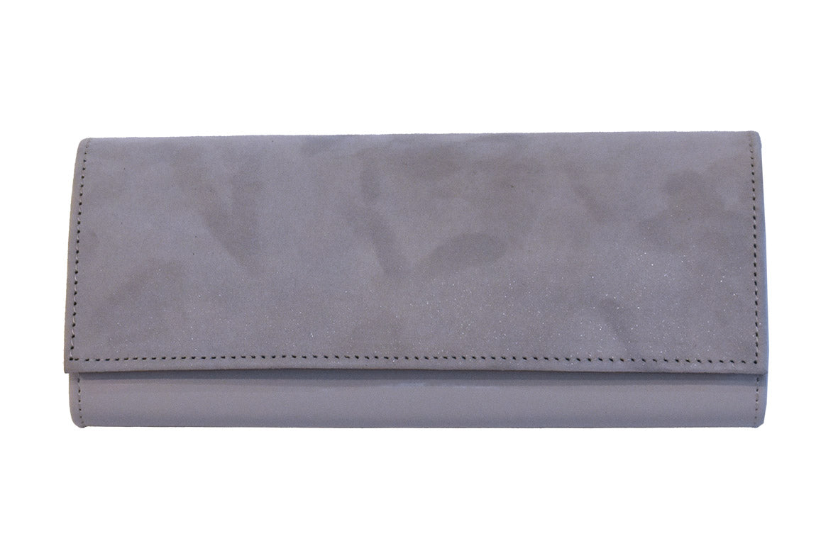 Emis T11 grey suede bag