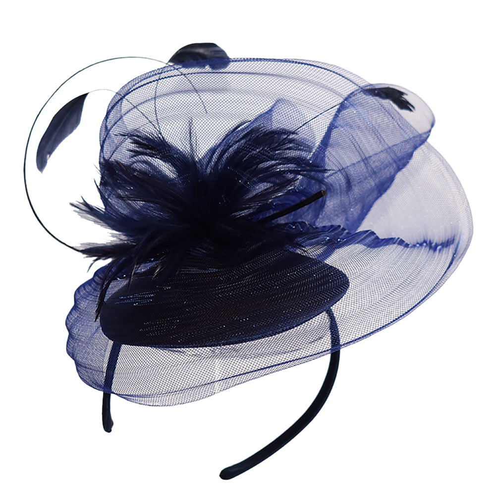 Failsworth navy blue mother of the bride hat