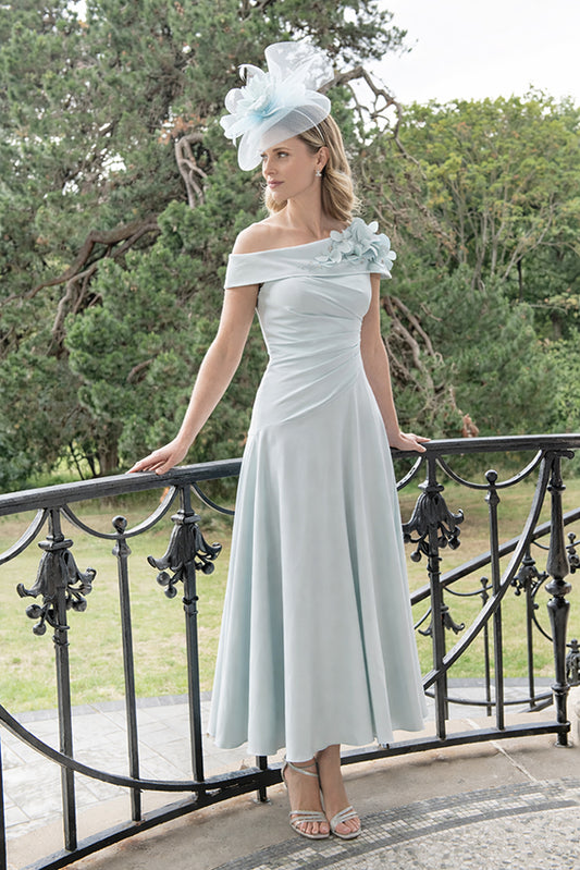 irresistible 8835 light blue a line dress for the mother of the bride