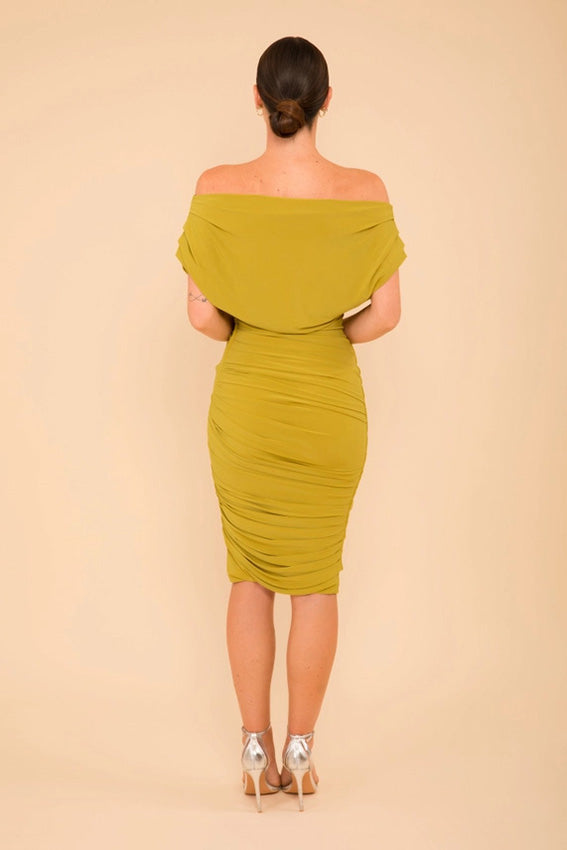 Atom Label Lime Oxygen Dress