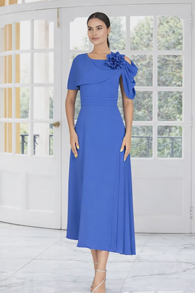 Lizabella 2394 Sapphire A Line mother of the bride dress