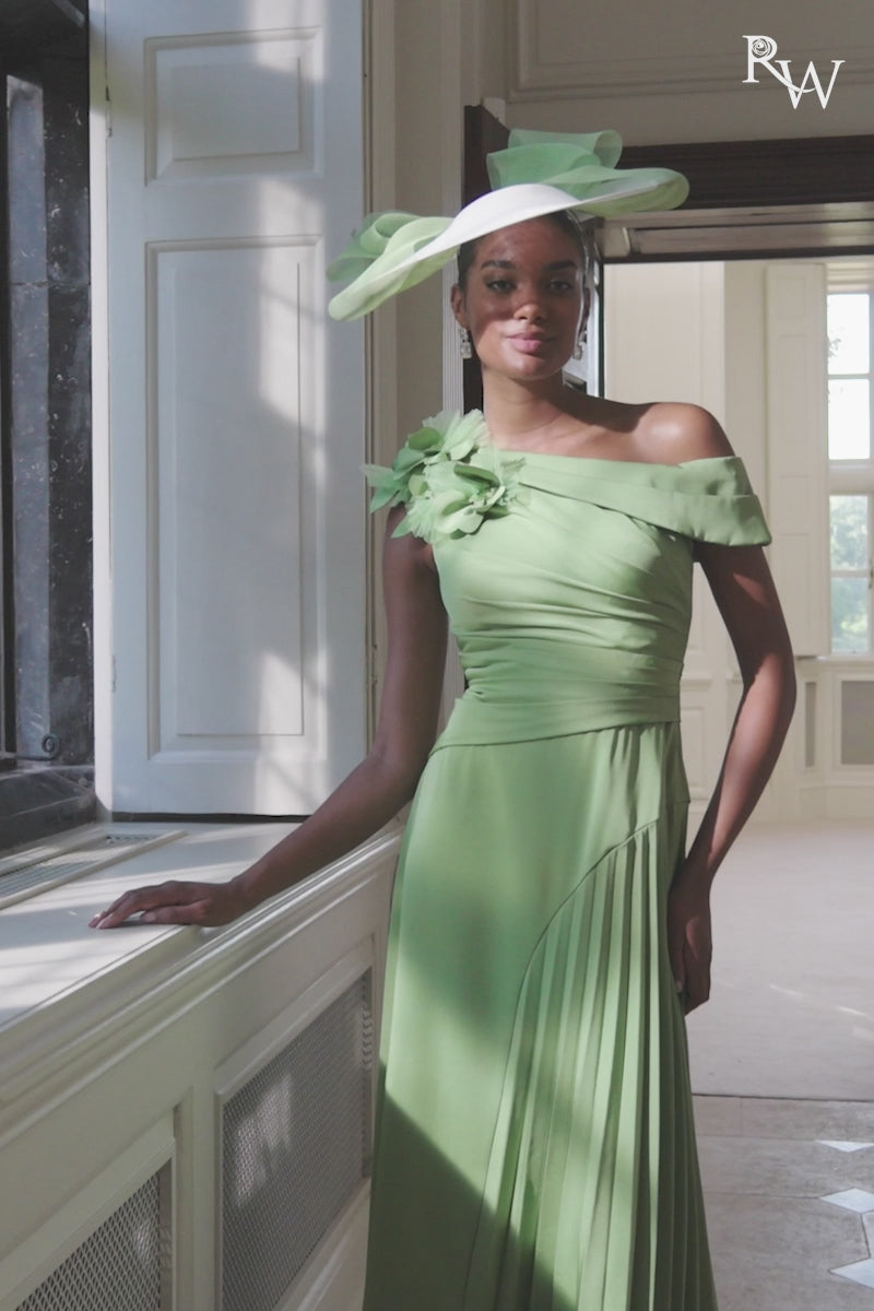John Charles 66755 Fern Green A Line Midi Dress for the mother of the bride