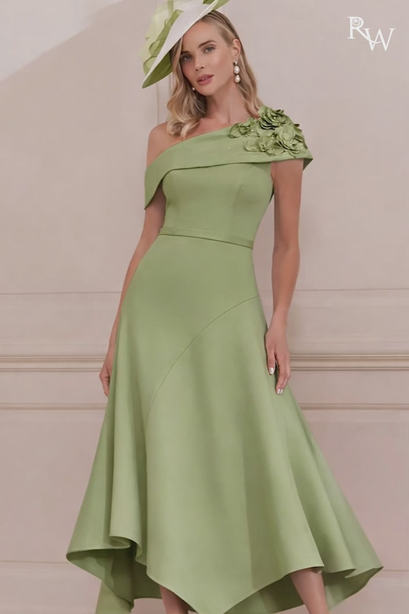 John Charles 29362 Fern Green A Line Dress for the mother of the bride