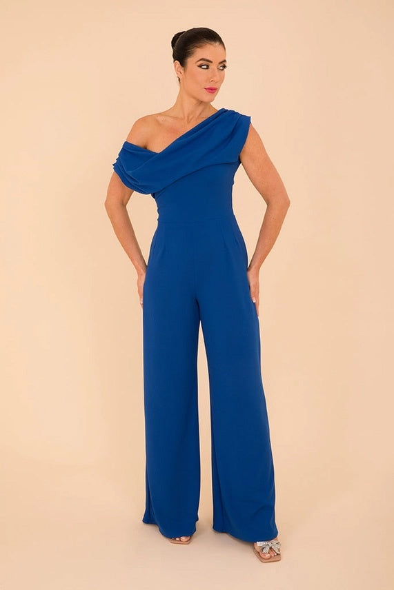 Atom Label Venice Cobalt Jumpsuit